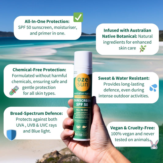 OZE SUN® SPF 50 Sunscreen