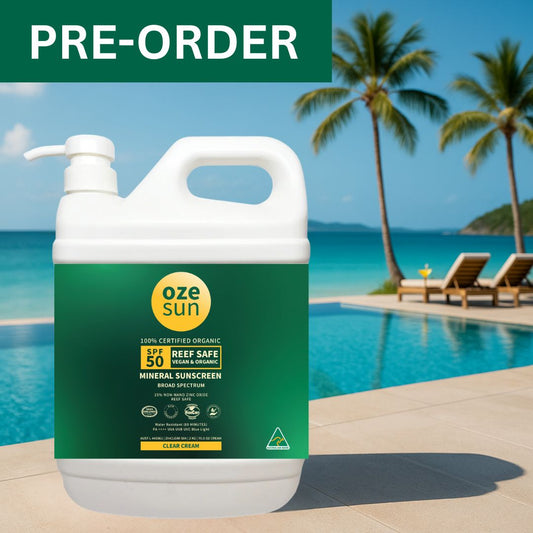 OZE SUN® SPF 50 Bondi 1kg & 2kg Pump