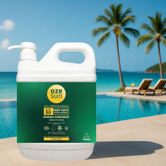 OZE SUN® SPF 50 Bondi 1kg & 2kg Pump