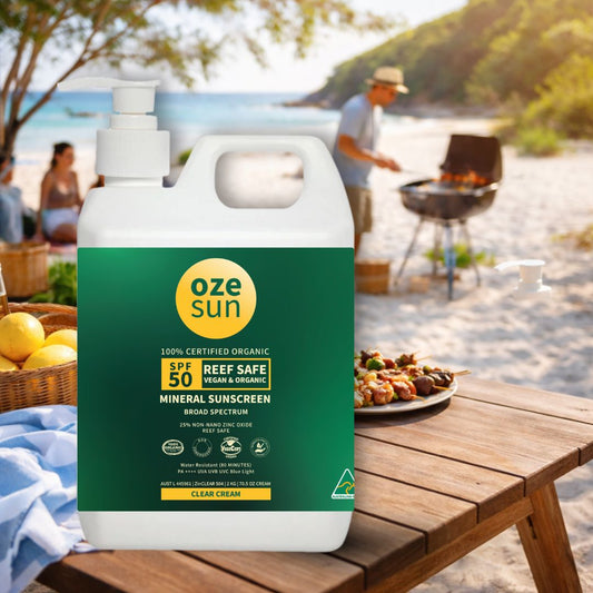 OZE SUN® SPF 50 Bondi 1kg & 2kg Pump
